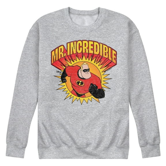 The Incredibles - Mr Incredible - Men's Crew Fleece Sweatshirt