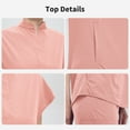 thumbnail image 2 of VIAOLI Women's Scrubs Set - Stretch Sleeveless Top & Pants for Nurse Uniform, 2 of 6