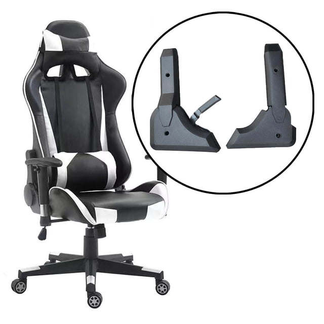 Langgg 2 Pieces High Back Swivel Computer Desk Chair Angle Adjuster for Gaming Seat