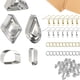 thumbnail image 5 of 24 Piezas Molde Corte para Aretes con Cortadores de Arcilla para Manualidades Herramientas de Diseño Ganchos Tarjetas Accesorios de Acero Inoxidable Adecuado para Joyería Artesanal y Regalo, 5 of 9