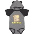 thumbnail image 3 of Inktastic Butter Me Up Toast Boys or Girls Baby Bodysuit, 3 of 5