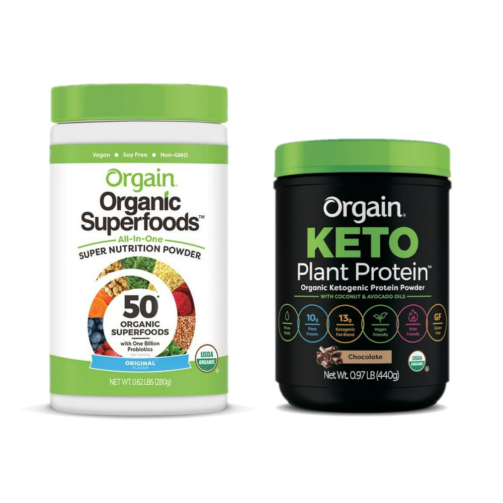 Orgain Organic Vegan Green Superfoods Powder with Antioxidants & 1