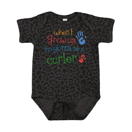

Inktastic Future Curler Kids Curling Gift Baby Boy or Baby Girl Bodysuit