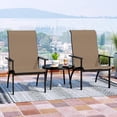 thumbnail image 2 of Costway 2PCS Adirondack Chair with 400 lbs Weight Capacity High Back and Metal Frame, 2 of 9