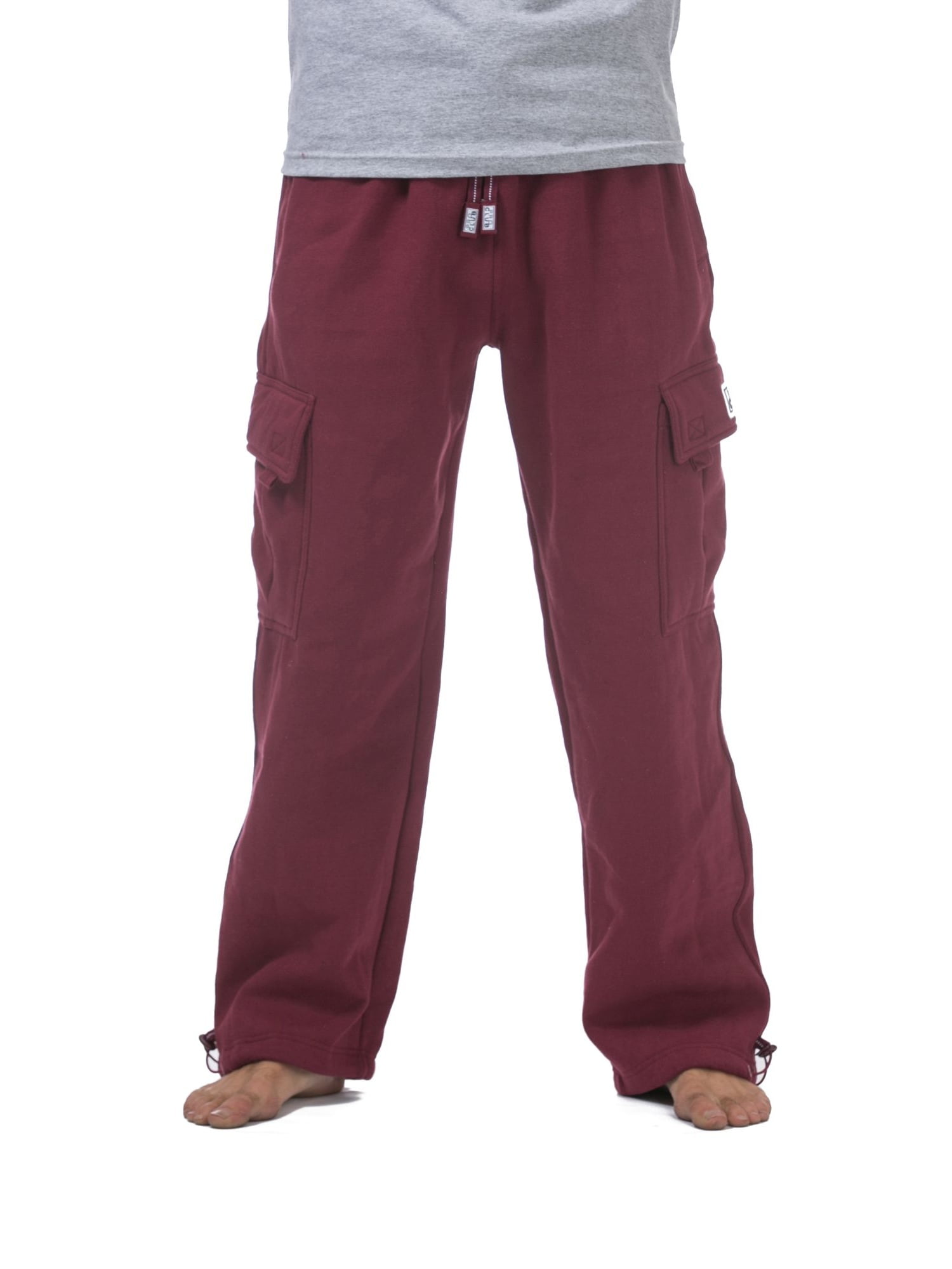 Pro Club Men's Heavyweight Fleece Cargo Pants - Walmart.com