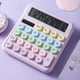 thumbnail image 3 of Ganfancp Calculadora Solar Alto Color Dopamina 12 Bit Tecla Mecánica Ordenador Científico Ofertas de La Semana 1X Calculadora, 3 of 3
