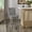 Grey, variant on iNSPIRE Q Haas Transitional Antique Grey Finish Linen Swivel Counter Height Bar Stools, Grey