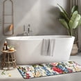 thumbnail image 2 of Pioneer Flower Floral Print Pattern Kitchen Rug Mat,Kitchen Runner Rugs Non Skid Washable,Decorative Kitchen Floor Mats for Kitchen,Sink,Laundry,17"x47.2", 2 of 7