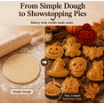 thumbnail image 5 of Halloween Mini Pie Mold, Mini Pie Molds, Hand Pie Molds For Baking, Food‑Grade Reusable Dough Press, Halloween Baking Supplies For Fall Dessert Creation & Holiday Gathering-E, 5 of 8