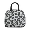 thumbnail image 2 of Womens White and Gray Of Leopard Print Lunch Box for Work,Insulated Lunch Bag for Women,Loncheras Para Mujer,Leakproof Adult Lunch Bag for Work,Beach,Travel,Picnic,Camping, 2 of 7