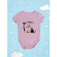 thumbnail image 3 of Happy Halloween Spooky Friends Bodysuit Infant -Image by Shutterstock,  12 Months, 3 of 4