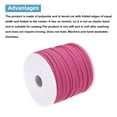 thumbnail image 3 of Uxcell Polyester Cotton Double Fold Bias Tape Continuous Bulk Bias Tape For Sewing Trimming Rose Red 1/4" x 55 Yard, 3 of 6