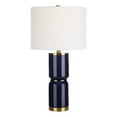 thumbnail image 1 of Uttermost 1-Light Coastal Ceramic Table Lamp in Royal Blue/Antique Gold, 1 of 7