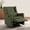 Moss Green, variant on Spruce & Spring Manual Swivel Glider Recliner with Storage Pocket, Moss Green