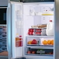 thumbnail image 3 of Sorbus Soda Can Organizer for Refrigerator & Egg Holder for Fridge Set, 2 Stackable Can Holder Dispenser Holds 12 Cans Each & 1 Egg Holders with Lid holds 14 eggs for Fridge, Pantry, Freezer, BPA-Free, 3 of 7