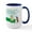 White/Navy Inside, variant on CafePress - Goldendoodle Large Mug - 15 oz Ceramic Large White Novelty Mug
