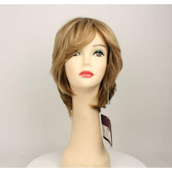 European Human Hair Freeda Wig Linda Blonde With Highlights Size L