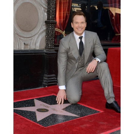 At The Induction Ceremony For Star On The Hollywood Walk Of Fame For Chris Pratt Hollywood Boulevard Los Angeles Ca April 21 2017 Photo By Priscilla GrantEverett Collection