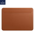 thumbnail image 1 of Newest Laptop Sleeve for MacBook Pro 14.2 Case Waterproof Laptop Bag Case for MacBook Pro 16.2 PU Leather Notebook Bag Case Brown Pro 16.2 A2485 A2991, 1 of 6