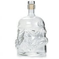 thumbnail image 4 of 5-Piece Star Wars Stormtrooper Glassware Set: Heat & Cold Resistant High-Borosilicate Glass Decanter with 4 Double-Layered Cups – Creative Retro Style for Spirits, With Ice, 4 of 6