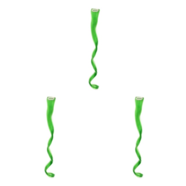 Extensiones de cabello con clip Sonducket rectas de colores Fibra de alta temperatura