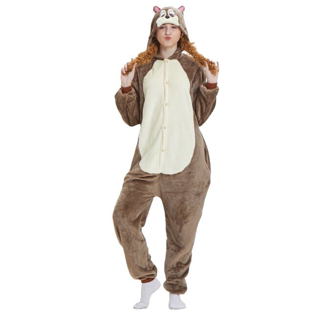 PIKADINGNIS Onesie Adult Animal Unicorn Pajamas Suit Warm Soft Stitch Sleepwear Onepiece Winter Pijama Cosplay - - AliExpress -