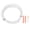 White, variant on NFTIGB Bicycle Brake Hose And Connection Kit High Strength Bike Disc Brake Hydraulic Hose Kit for Mineral Oil DOT Oil White 9.45 inches / 24 cm