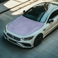 thumbnail image 3 of Uorisanigo Car Hood Cover Easy to Install Light Purple Car Hood Cover Protectors, Washable Vehicle Hoods Protection Easy Clean for Cars Hoods Decoration and Protection, 3 of 7
