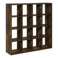 thumbnail image 1 of Pemberly Row Open Back Decorative Cube Storage Organizer in Amber Pine, 1 of 6