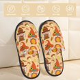thumbnail image 2 of House Slippers for Women Men - Autumn Gnomes Lightweight House Shoes Fuzzy Slippers, Soft Slip-On Cozy House Slippers for Woman Indoor Outdoor, 2 of 7
