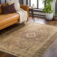 thumbnail image 6 of Hauteloom Buliran Living Room, Bedroom Machine Washable Area Rug - Traditional - Mustard, Dark Red, Olive - 7'10" x 10'2", 6 of 19