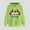 Green(New), variant on PNTUTB Women's Merry Christmas Letter Print Hooded Drawstring Pullover Casual Long Sleeve Loose Sweatshirts with Pocket