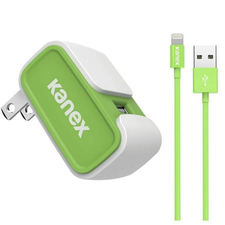 Kanex 2.4-Amp V2 USB Wall Charger and Charge and Sync Lightning to USB Cable