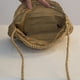 thumbnail image 5 of Bolso cruzado de paja para mujer, bolso de hombro tejido, bolso y bolsos de playa redondos de verano, bolso de ratán de verano, bolso cruzado de hombro caqui, 5 of 5