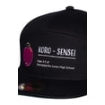 thumbnail image 4 of Assassination Classroom Baseball Cap Koro Sensei new Official Black Snapback, 4 of 4