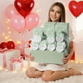 thumbnail image 4 of SPA Gift Basket for Women, 10 Pcs Self Care Kit with Rose in Glass Dome & Affirmation Cards, Teen Girl Gifts Trendy Stuff Set, Birthday Mothers Day Get Well Gift for Mom Her, Green, 4 of 9