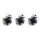 thumbnail image 3 of Jumpingount Tocado de boda con flores para el pelo, estilo Retro, adorno para el pelo de fiesta Simple, colgante de cabeza nupcial multiusos, negro Type1 NO1, 3 of 6