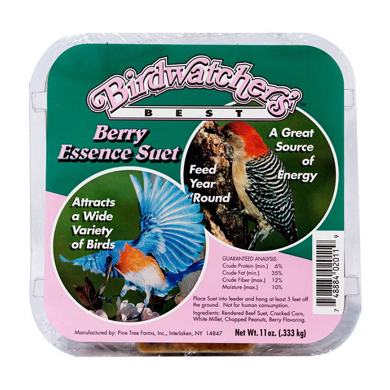 Pine Tree Farms VP6200 3 Flavor Suet Pack