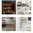 thumbnail image 2 of REACHISE Shower Cup Holder Goblet Rack Silicone Wine Glass Rack Wine Bottle Holder for Kitchen, 2 of 8