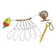 thumbnail image 4 of Hebilla Resistente de La Cerradura de Acollador Del Acero Inoxidable Del Carrete Y Flotadores Oro, 4 of 6