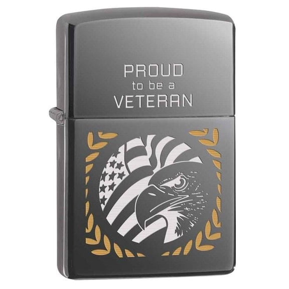 Zippo 48256 Proud to be a Veteran Lighter for Vets