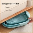 thumbnail image 5 of Leemeimei Baño de pies 15L (4 GL) Bañera plegable para pies con asa, masajeador de baño de spa para pies remojo de pies secos y agrietados, cubo de plástico para pies, 5 of 5