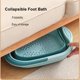 thumbnail image 5 of Leemeimei Baño de pies 15L (4 GL) Bañera plegable para pies con asa, masajeador de baño de spa para pies remojo de pies secos y agrietados, cubo de plástico para pies, 5 of 5