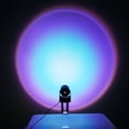 thumbnail image 1 of Night Light Projector Led Lamp Usb Night Projector Led Lamp 90 Degree Rotation Projection Lamp Romant Led Projector Lights Outdoor Led Projector Lights for Room Sun Light Projection Lamp, 1 of 9