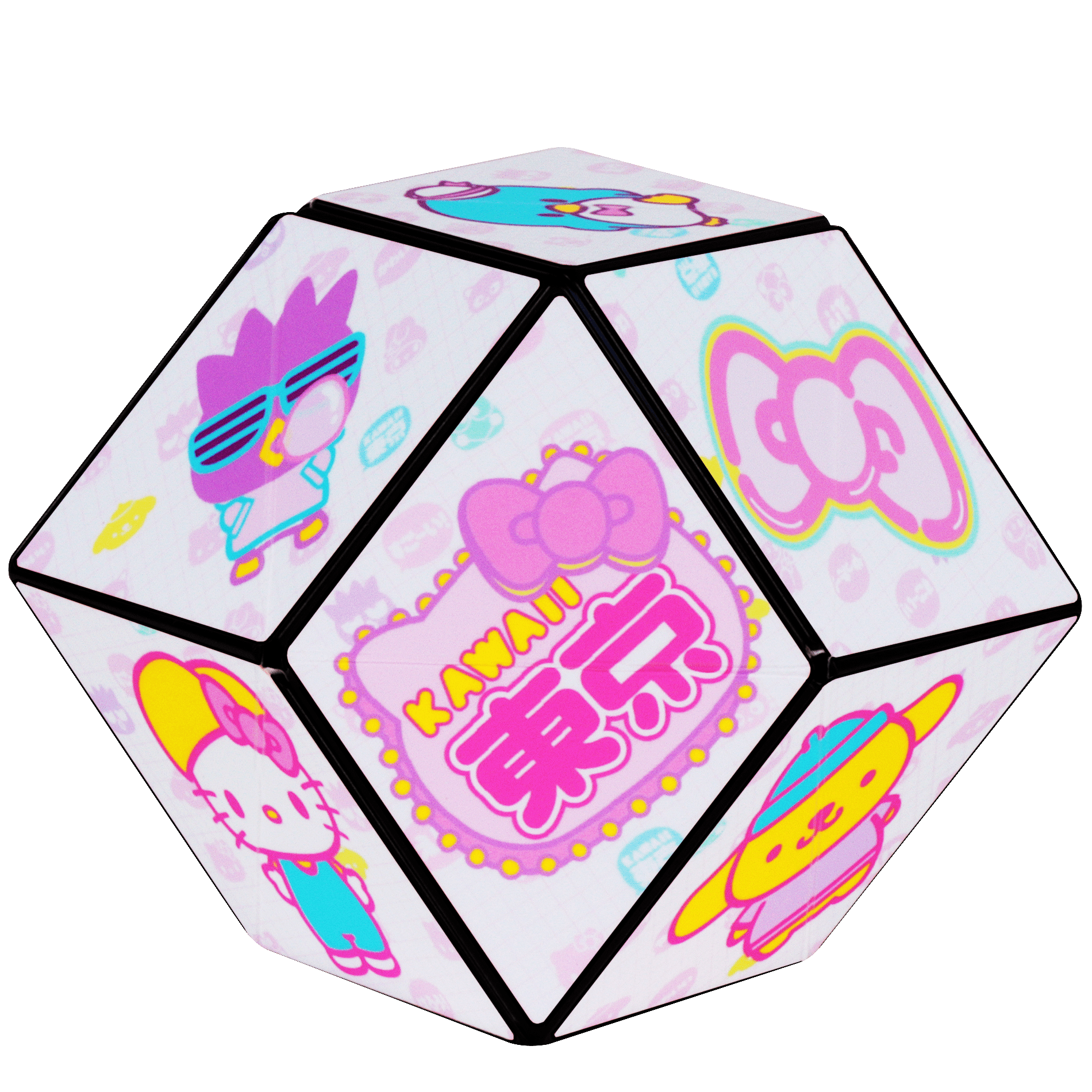 Shashibo Hello Kitty & Friends Shape Shifting Box, 70+ Shapes