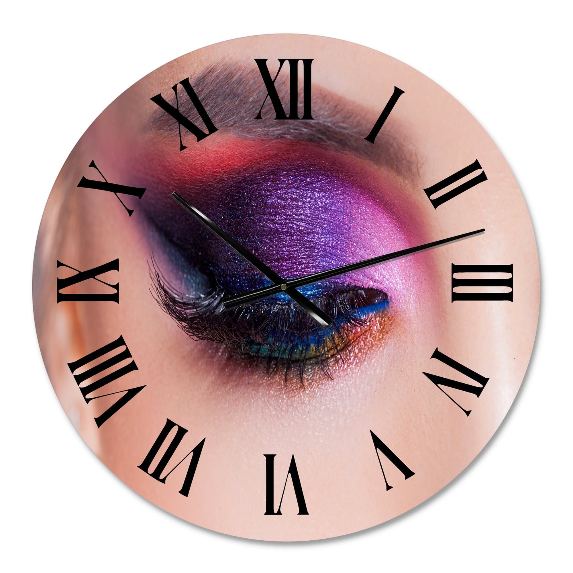 Designart 1 in Modern,Contemporary Wall Clock