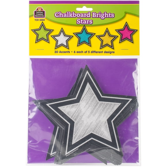 Teacher Created Resources TCR3550 Tableau Brights Stars Accents