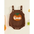 thumbnail image 2 of Newborn Baby Boys Girls Halloween Clothes Sleeveless Overalls Embroidery Rompers Suspender Jumpsuit Fall Outfit, 2 of 8