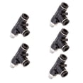 thumbnail image 1 of Miulika 5 Pcs Raccords Pneumatiques Connecteurs - Tuyau, DPD-D8-01, 1 of 9