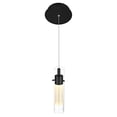 thumbnail image 4 of CWI Lighting Olinda LED Integrated Black Mini Pendant, 4 of 6